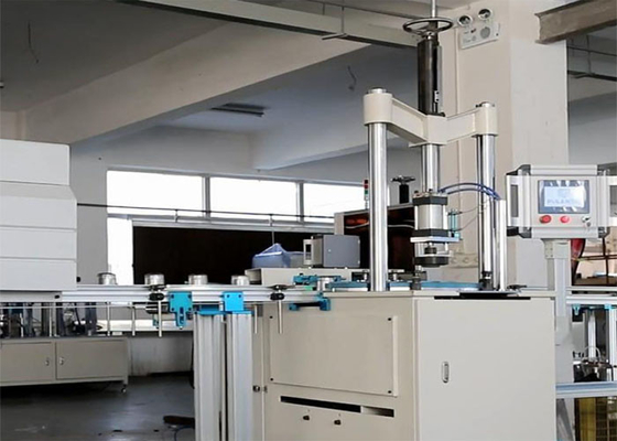 Dây chuyền sản xuất bộ lọc không khí PLFJ-110 35–45 lon / phút Đường nối bàn xoay tốc độ cao hoàn toàn tự động