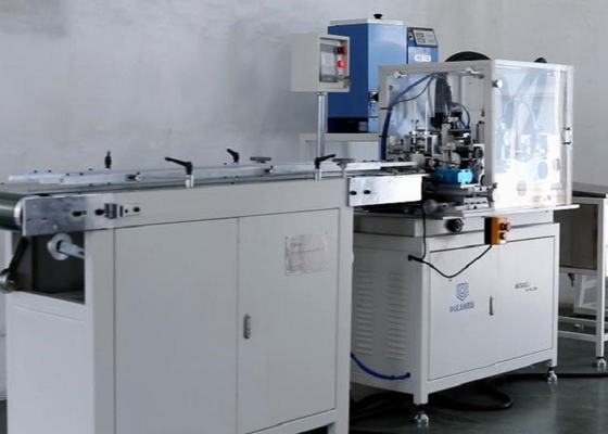 Máy làm bộ lọc không khí ô tô bằng thép không gỉ PLPG-350 Full Auto màu trắng
