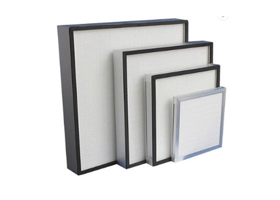 Khung nhôm Bộ lọc điều hòa không khí dạng tấm HVAC Lọc khí công nghiệp Hepa
