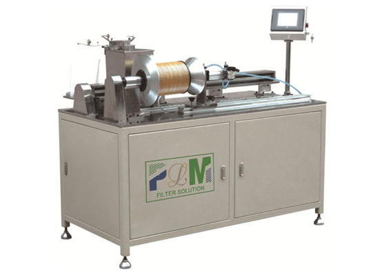 PLRX-1000 Thiết bị sản xuất bộ lọc không khí HDAF Nóng chảy ren cuộn cố định