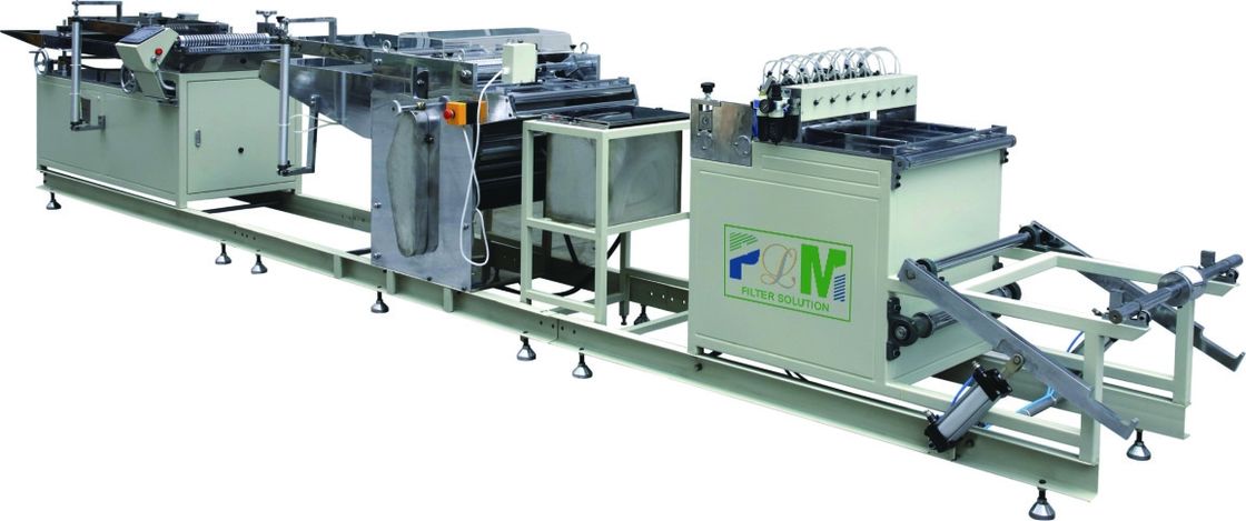 Máy xếp nếp giấy lọc quay hoàn toàn tự động PLGT-420