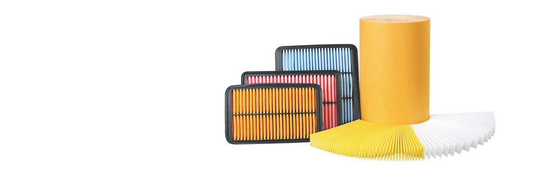 Vải không dệt PP trắng 250 Gsm để làm bộ lọc khí ô tô