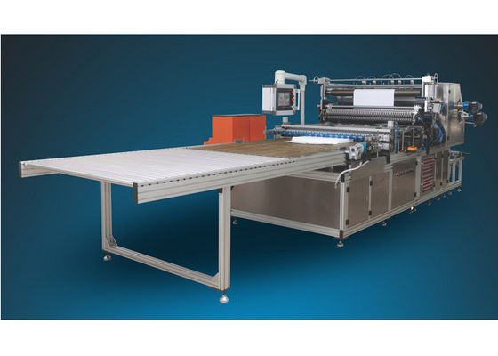 Bộ lọc HEPA Dây chuyền sản xuất máy gấp giấy mini CNC hoàn toàn tự động